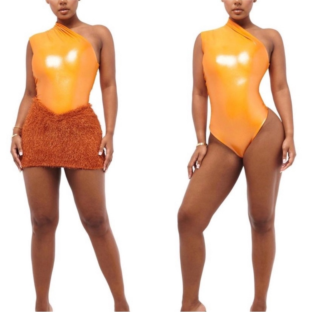 COUCOO Orange Jani Bodysuit